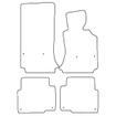 Tailored Car Mats BMW 3 Series 4dr / Coupe / Touring E36 Keyhole Fixing
