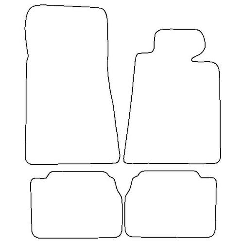 Tailored Car Mats BMW 5 Series 4dr Saloon / Touring E34