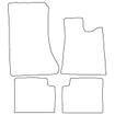 Tailored Car Mats BMW 7 Series Saloon E23
