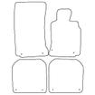 Tailored Car Mats BMW 7 Series Saloon E38 LWB