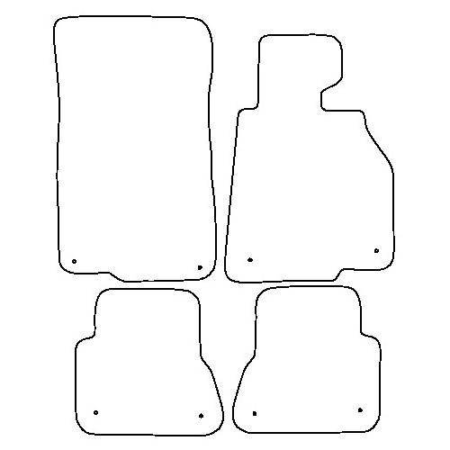 Tailored Car Mats BMW 3 Series Convertible E46