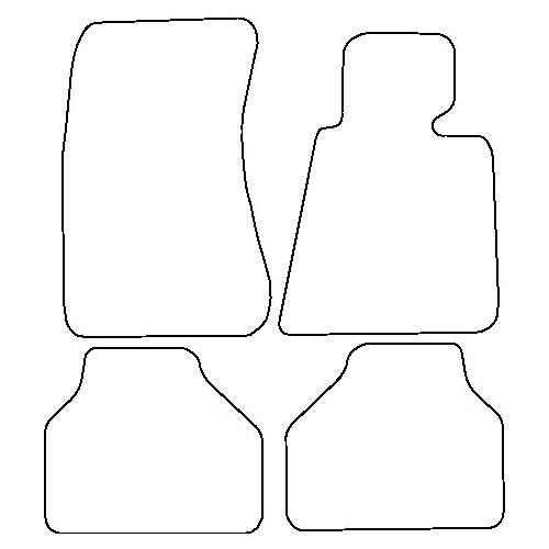 Tailored Car Mats BMW 7 Series Saloon E65