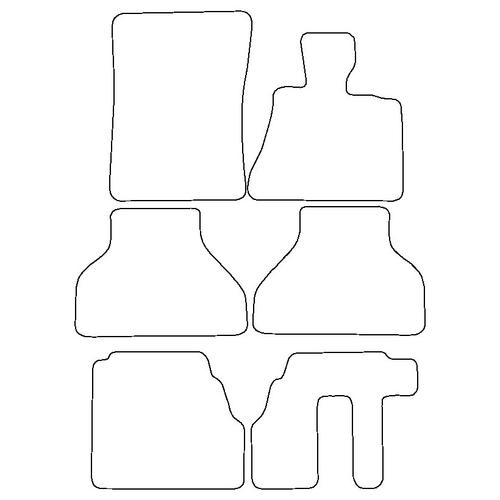 Tailored Car Mats BMW X5 E70 7-Seater