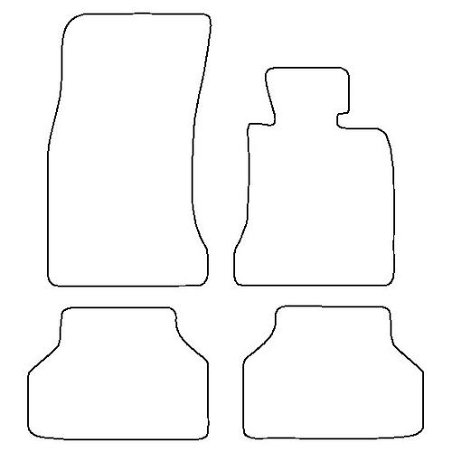 Tailored Car Mats BMW 5 Series 4dr Saloon E60 / Touring Estate E61