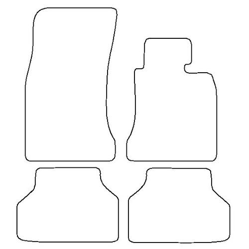 Tailored Car Mats BMW 5 Series 4dr Saloon E60 / Touring Estate E61