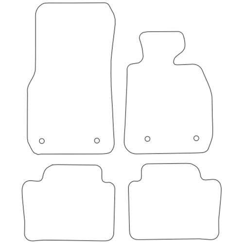 Tailored Car Mats BMW 3 Series 4dr F30 / F31