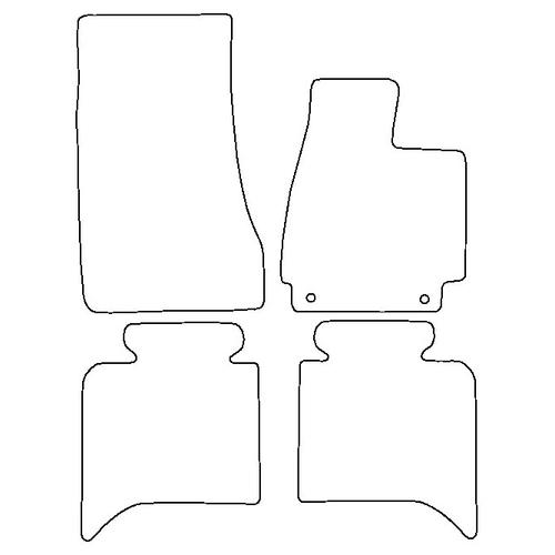 Tailored Car Mats BMW 5 Series 4dr Saloon E12