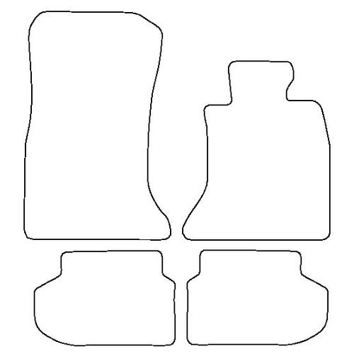 Tailored Car Mats BMW 5 Series Saloon F10 inc. Facelift