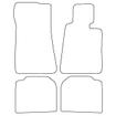 Tailored Car Mats BMW 7 Series Saloon E32 SWB