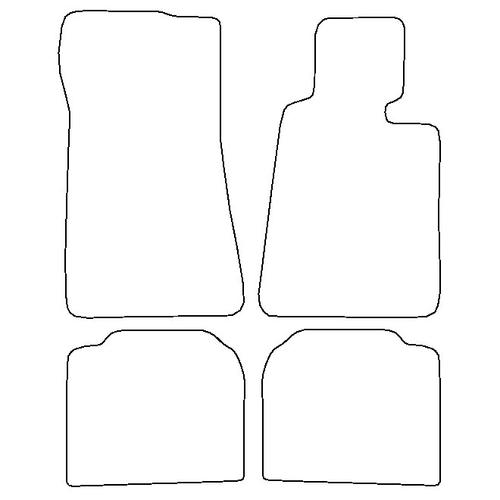 Tailored Car Mats BMW 7 Series Saloon E32 SWB