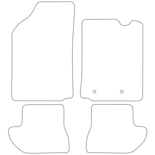 Tailored Car Mats Citroen C3 Pluriel