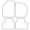 Tailored Car Mats Chevrolet Matiz