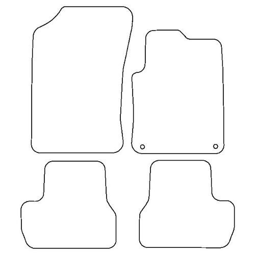 Tailored Car Mats Citroen C3 (2nd Gen)