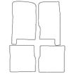 Tailored Car Mats Daihatsu Fourtrak