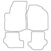 Tailored Car Mats Ford Fiesta Mk4