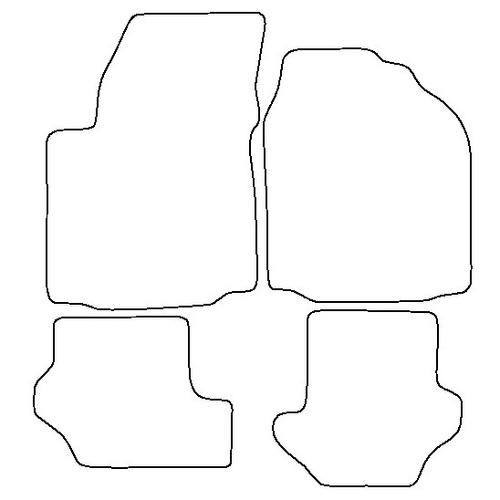 Tailored Car Mats Ford Fiesta Mk4
