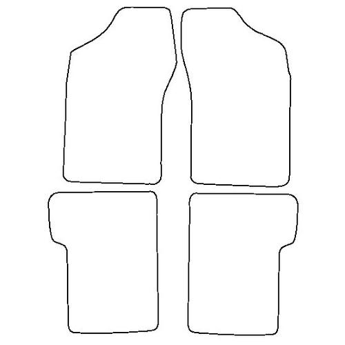 Tailored Car Mats Fiat Cinquecento