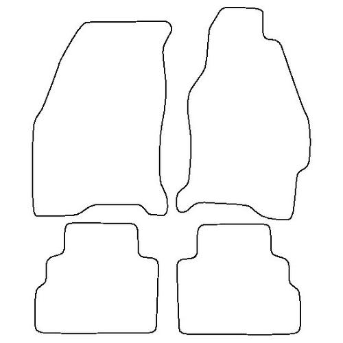 Tailored Car Mats Ford Mondeo Mk1 / Mk2