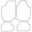 Tailored Car Mats Ford Escort Mk5 Cabriolet