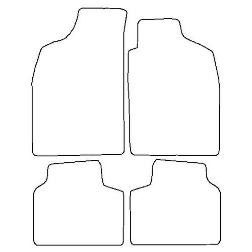 Tailored Car Mats Fiat Punto Cabrio