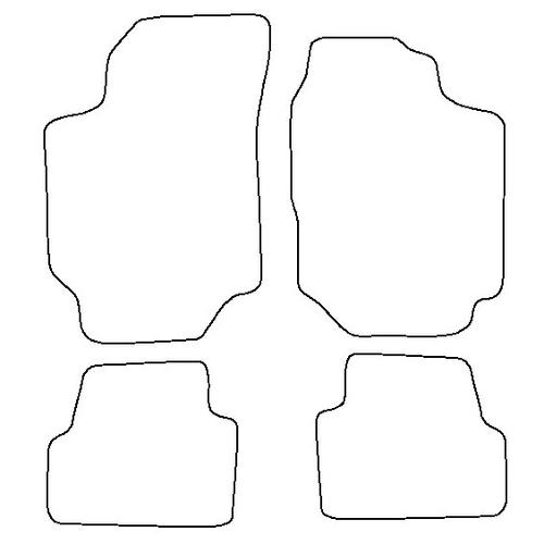 Tailored Car Mats Ford Escort Mk6
