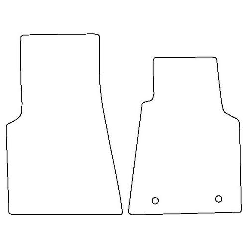 Tailored Car Mats Ferrari 550 Maranello with Twist Head Fixings Driver Only