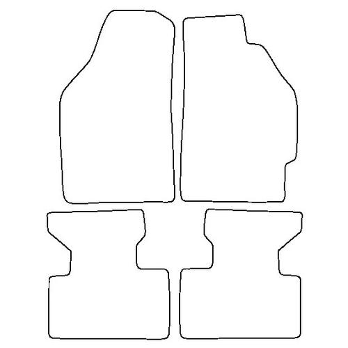 Tailored Car Mats Fiat Punto