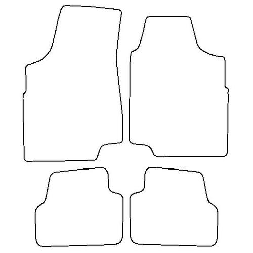Tailored Car Mats Ford Escort Mk7