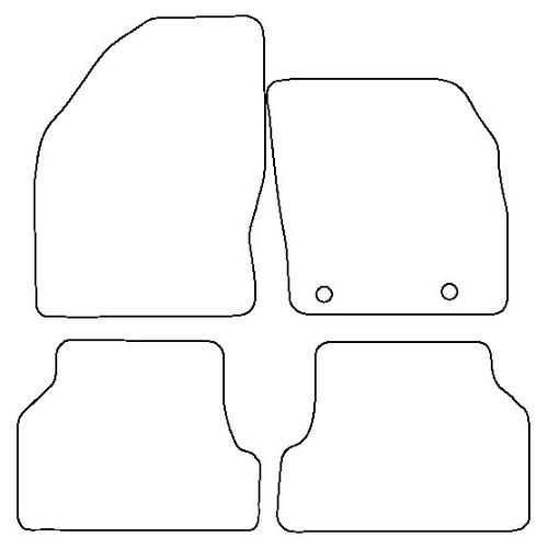 Tailored Car Mats Ford Focus Mk2