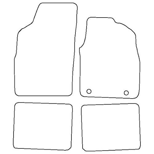 Tailored Car Mats Fiat Panda