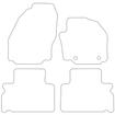 Tailored Car Mats Ford S-Max (Oval Fixings) 5 Seater