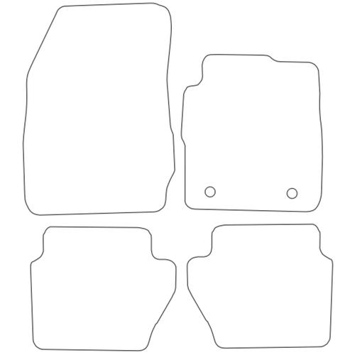 Tailored Car Mats Ford Fiesta Mk7