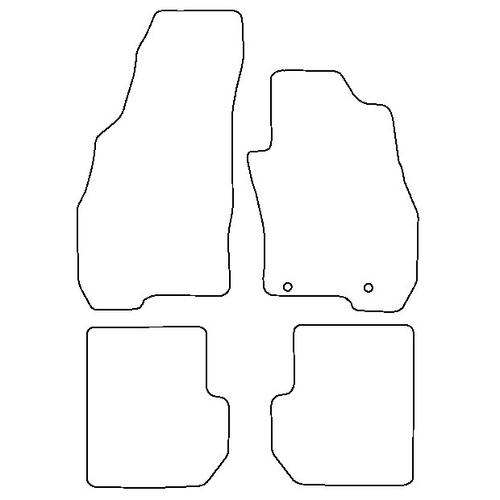 Tailored Car Mats Fiat Punto Evo
