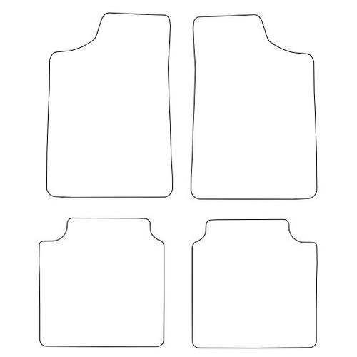 Tailored Car Mats Ford Escort Mk2 RS2000