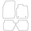Tailored Car Mats Ford Fiesta Mk7 (Facelift)