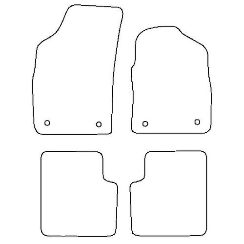 Tailored Car Mats Fiat 500