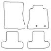 Tailored Car Mats Ford Mustang RHD (6th Generation)