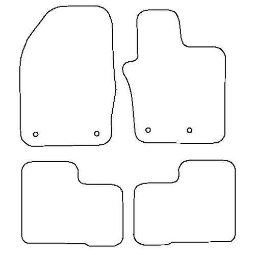 Tailored Car Mats Fiat 500X