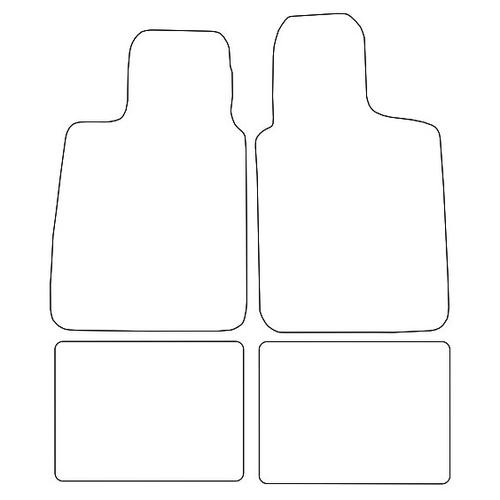 Tailored Car Mats Fiat 124 Sport Coupe