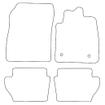 Tailored Car Mats Ford Fiesta Mk8