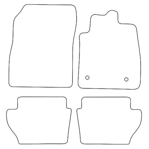 Tailored Car Mats Ford Fiesta Mk8