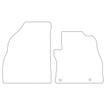 Tailored Car Mats Fiat Fiorino (Front Mats)