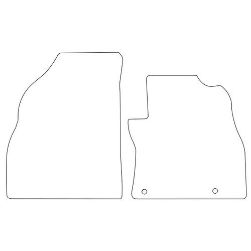Tailored Car Mats Fiat Fiorino (Front Mats)