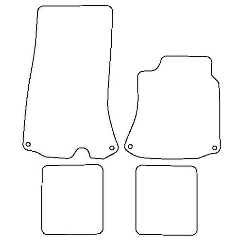 Tailored Car Mats Ferrari Portofino (Extended Passenger)