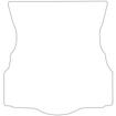 Tailored Car Boot Mat Ford Mondeo Mk5 Hatchback (Spacesaver)