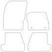 Tailored Car Mats Ford Focus Mk3 (Driver Fixing Only)