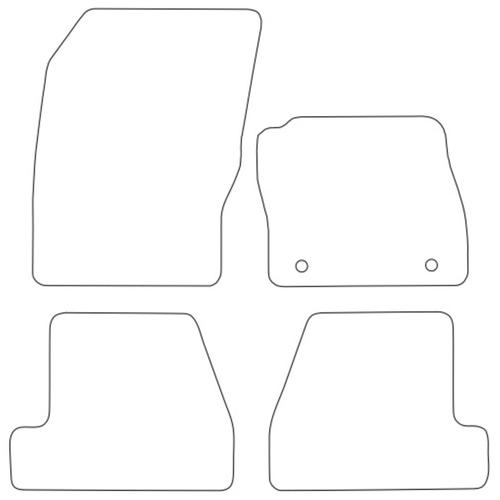 Tailored Car Mats Ford Focus Mk3 (Driver Fixing Only)