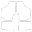 Tailored Car Mats Fiat 127