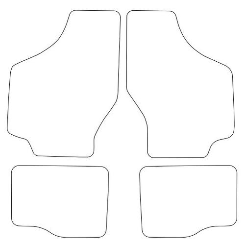 Tailored Car Mats Fiat 127