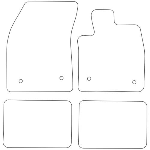 Tailored Car Mats Ford Focus Mk4 Automatic